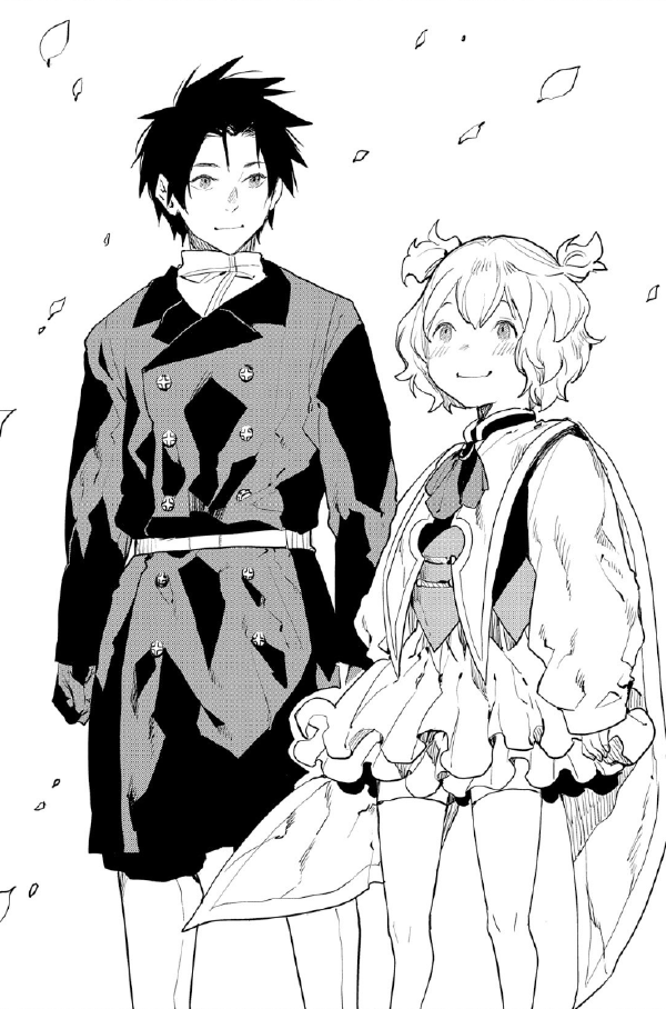 Patrick and Sonaris looking happy